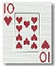 Ten of Hearts in the House of Popularity