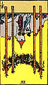 Four of Wands Reversed