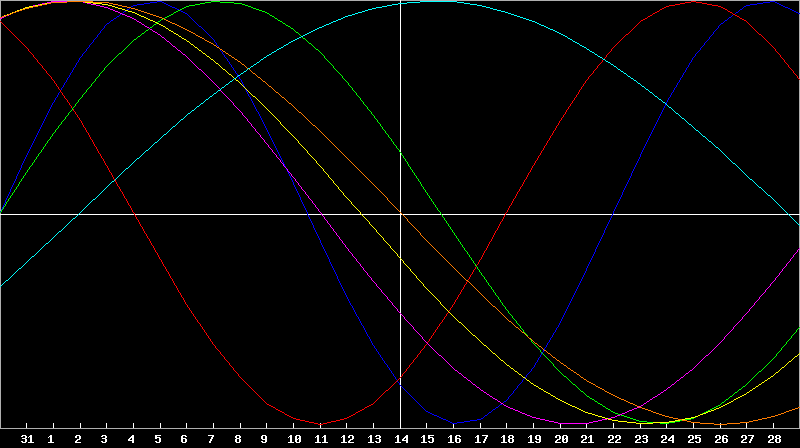 Biorhythm Chart