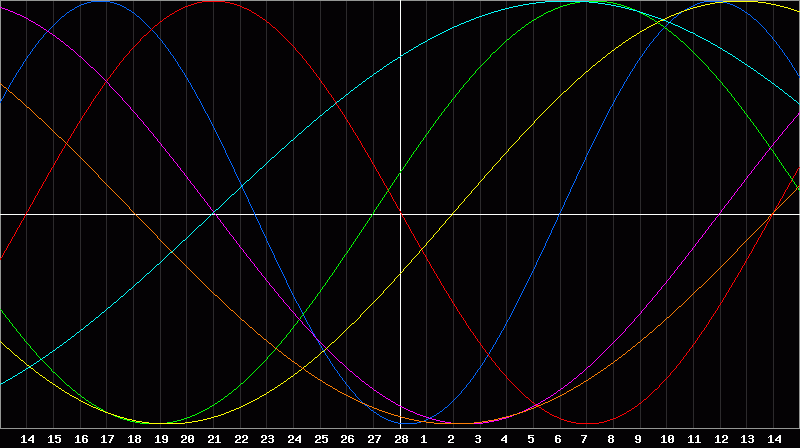 Biorhythm Chart