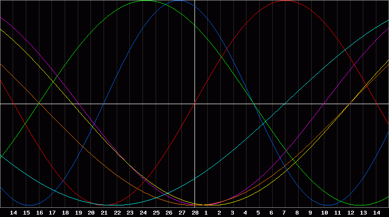 Biorhythm Chart