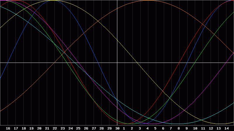 Biorhythm Chart