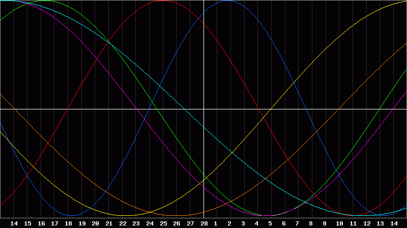 Biorhythm Chart