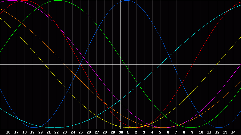Biorhythm Chart