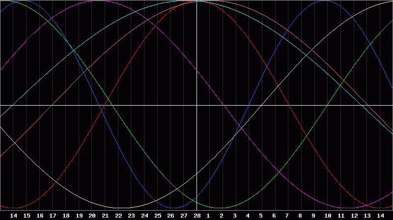 Biorhythm Chart