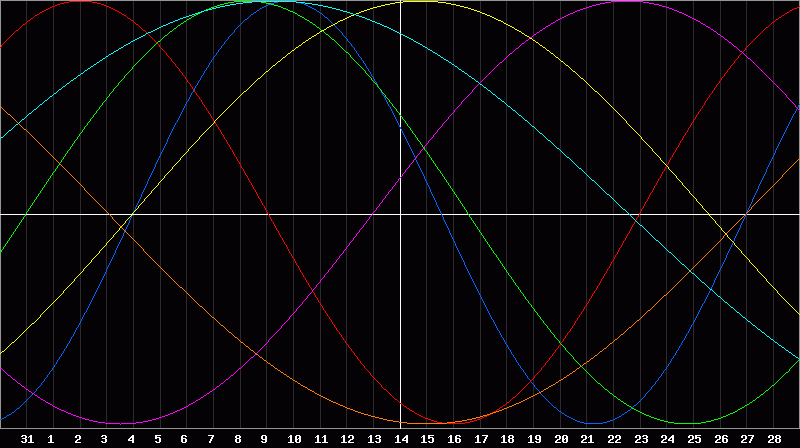Biorhythm Chart