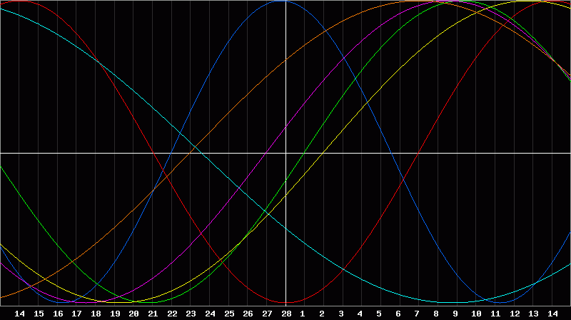 Biorhythm Chart
