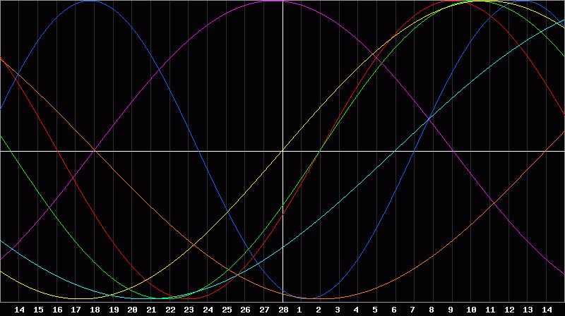 Biorhythm Chart