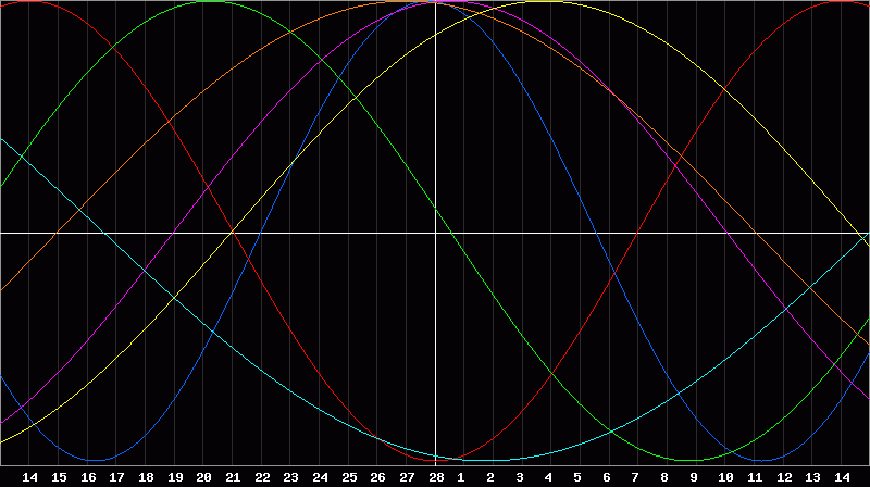 Biorhythm Chart