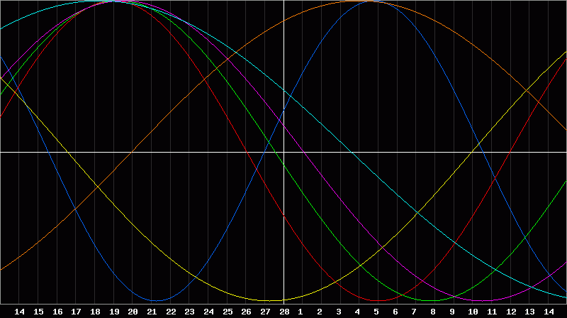 Biorhythm Chart