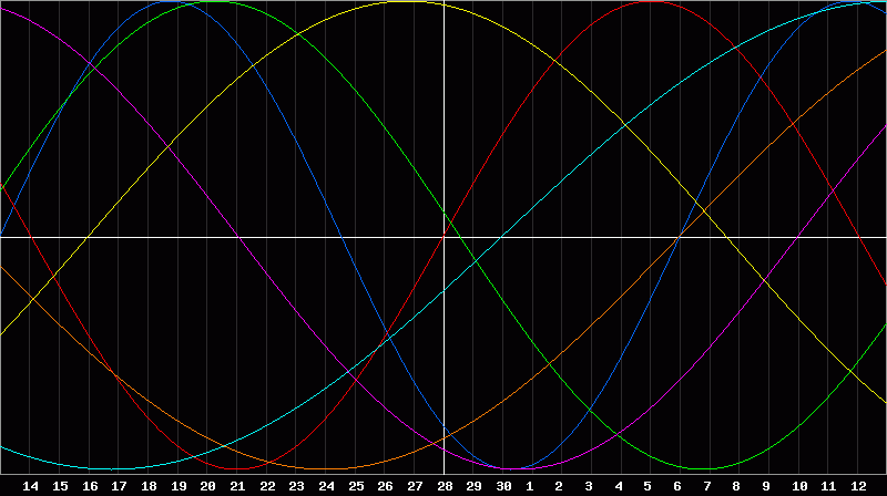 Biorhythm Chart