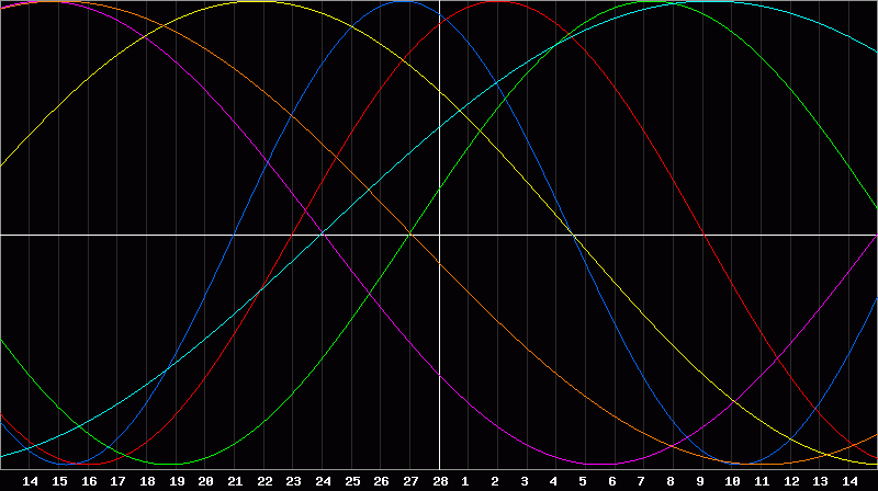 Biorhythm Chart