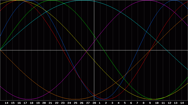 Biorhythm Chart