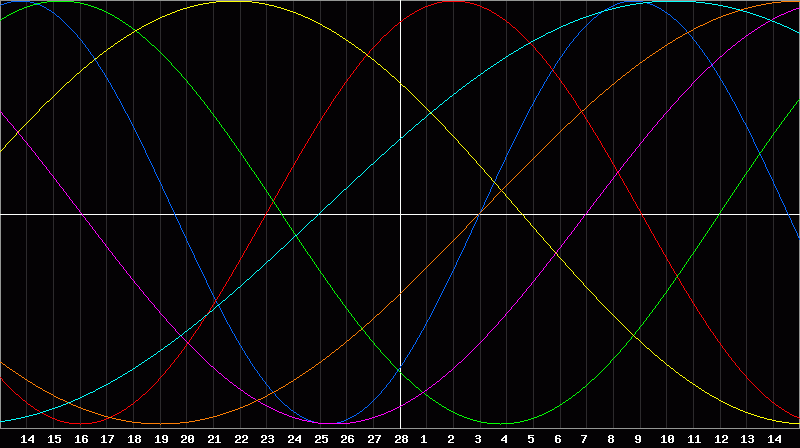 Biorhythm Chart