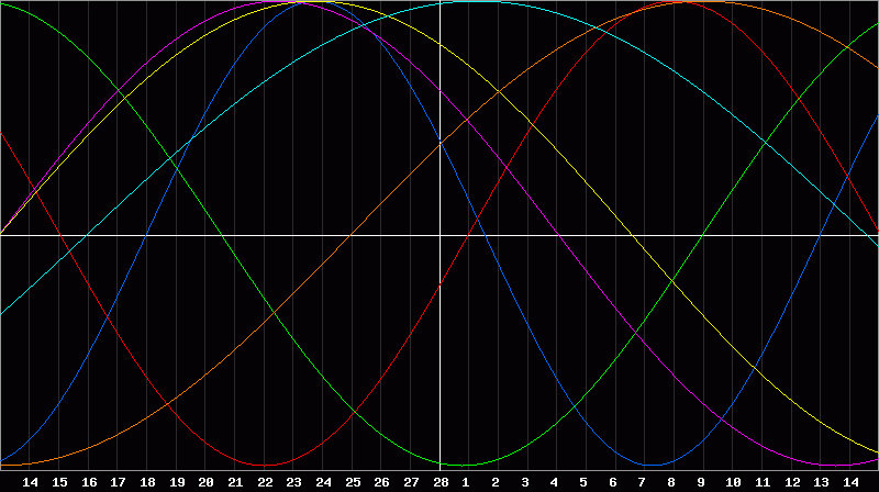 Biorhythm Chart