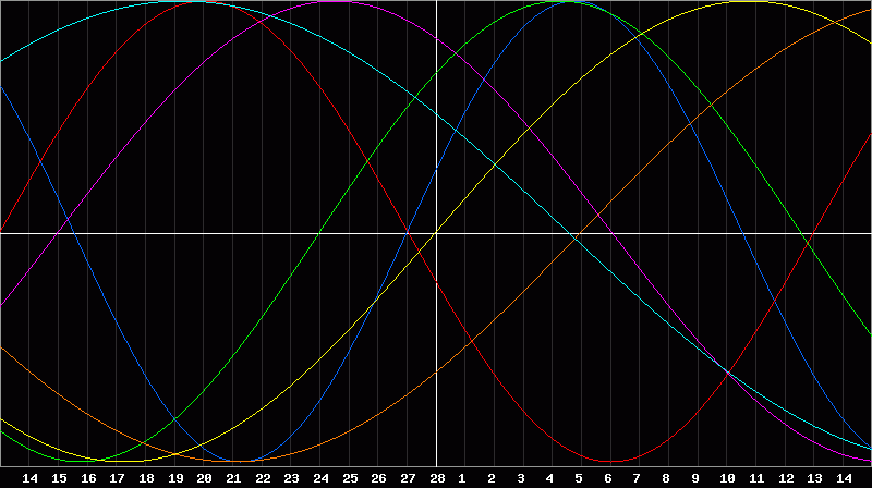 Biorhythm Chart