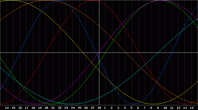 Biorhythm Chart