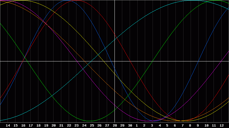 Biorhythm Chart