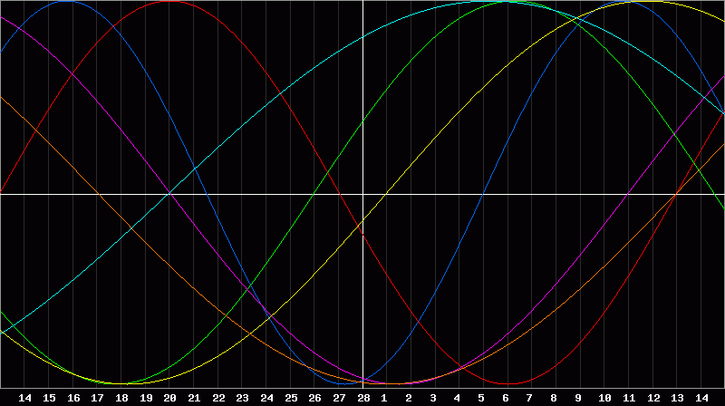 Biorhythm Chart