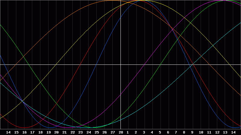 Biorhythm Chart