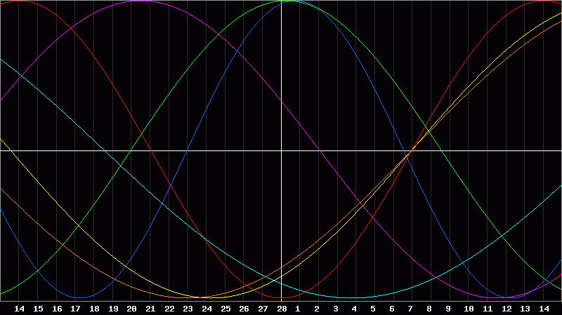 Biorhythm Chart