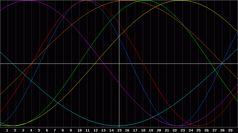 Biorhythm Chart