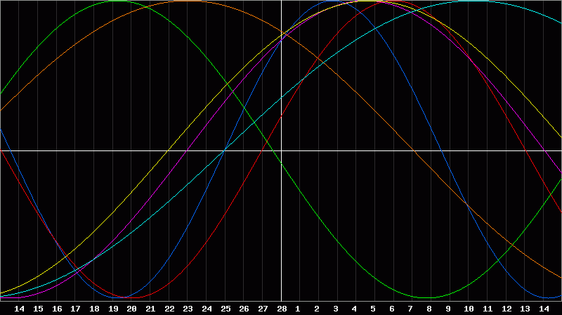 Biorhythm Chart