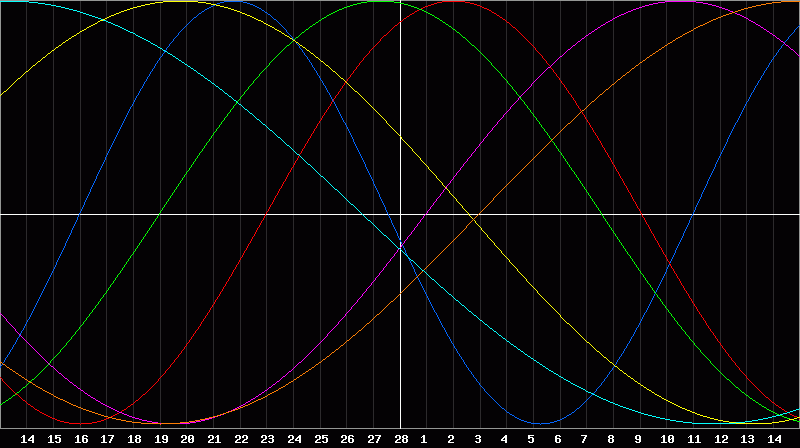 Biorhythm Chart