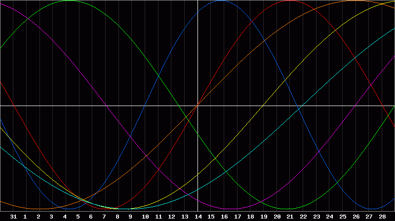 Biorhythm Chart