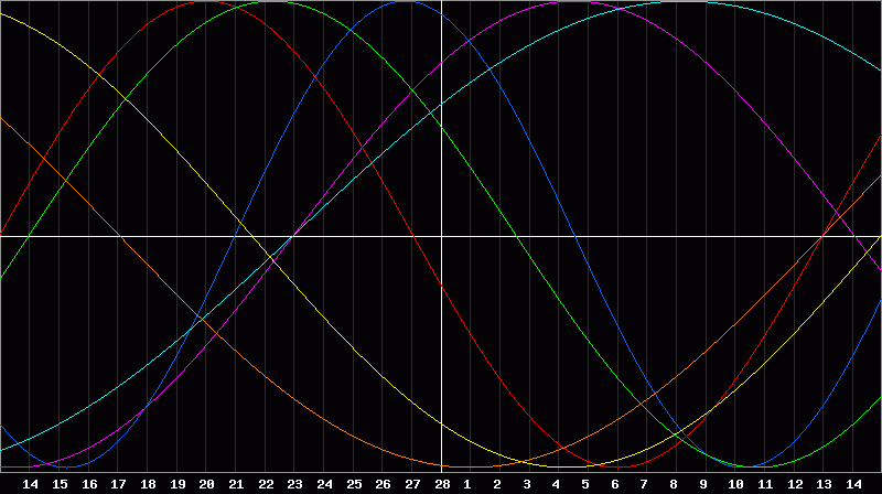 Biorhythm Chart