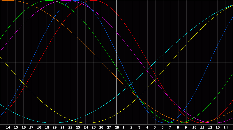 Biorhythm Chart