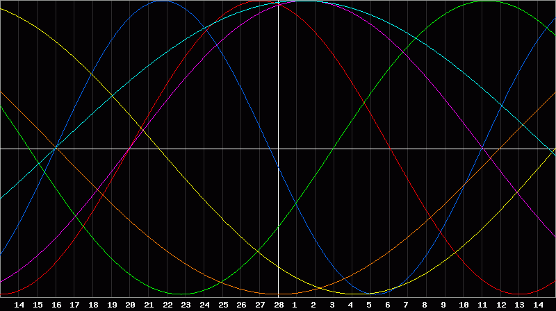 Biorhythm Chart