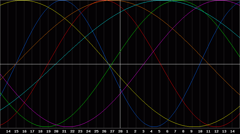 Biorhythm Chart