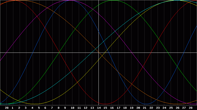 Biorhythm Chart