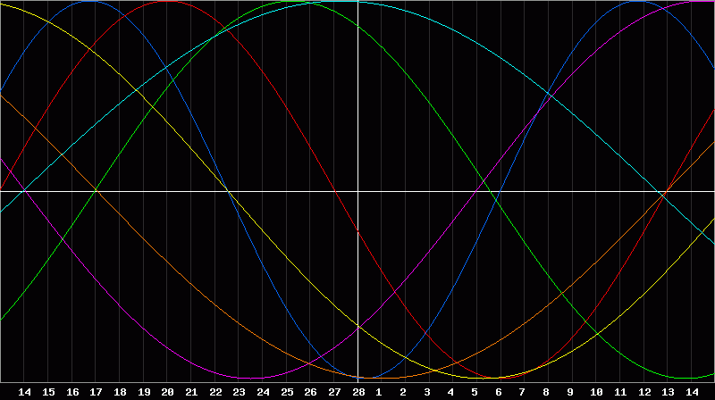 Biorhythm Chart