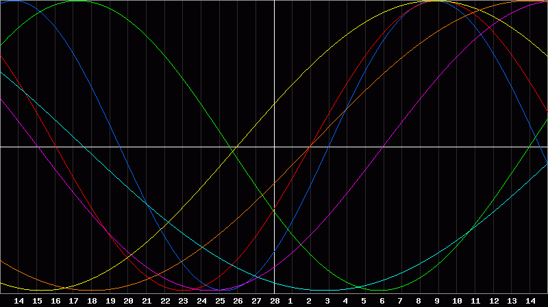 Biorhythm Chart