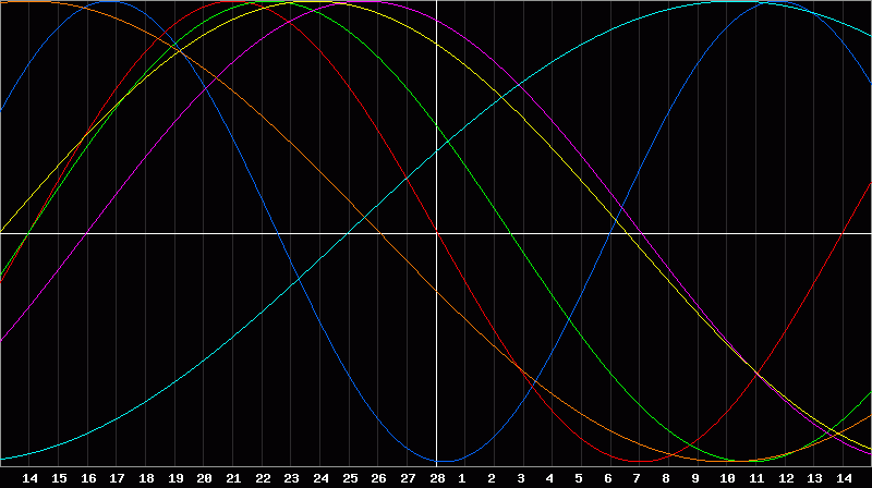 Biorhythm Chart