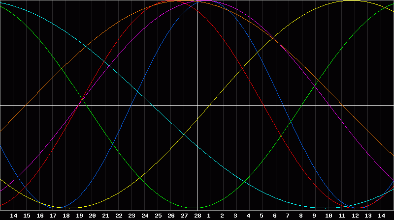 Biorhythm Chart