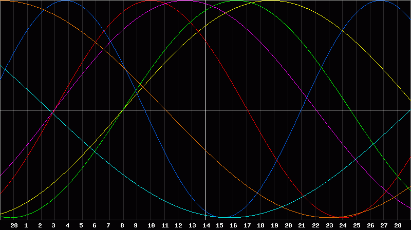 Biorhythm Chart