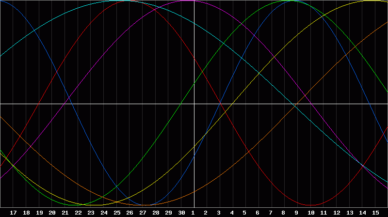 Biorhythm Chart