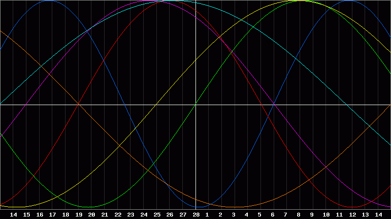 Biorhythm Chart