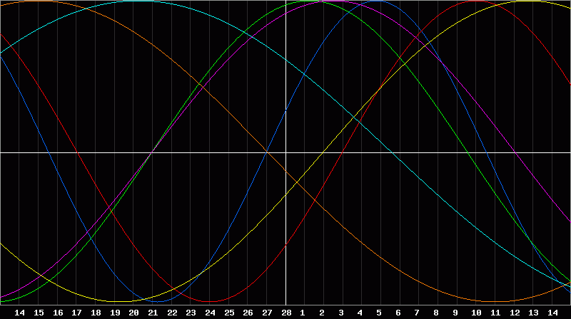 Biorhythm Chart