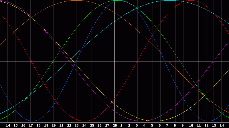 Biorhythm Chart