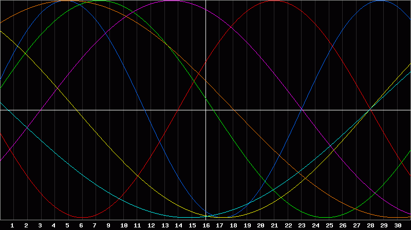 Biorhythm Chart