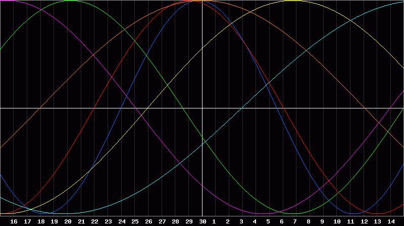 Biorhythm Chart