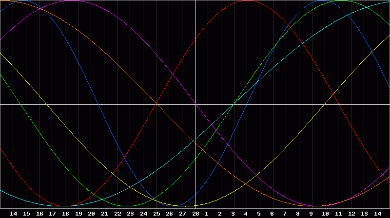 Biorhythm Chart