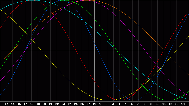 Biorhythm Chart