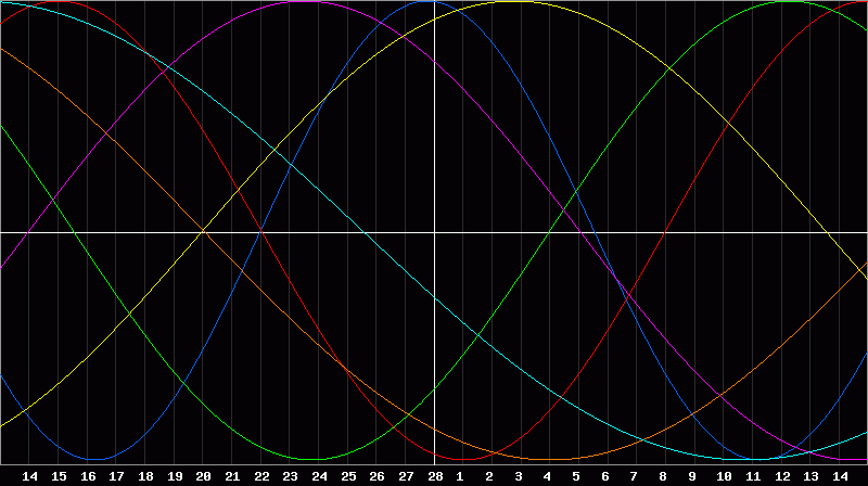 Biorhythm Chart