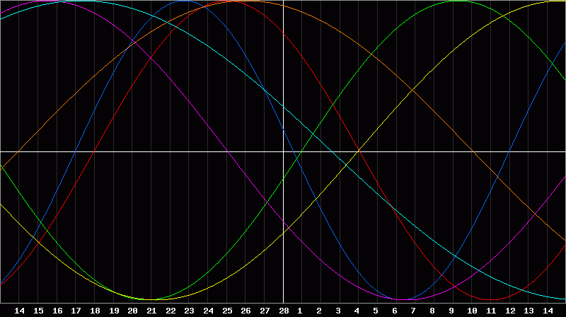 Biorhythm Chart