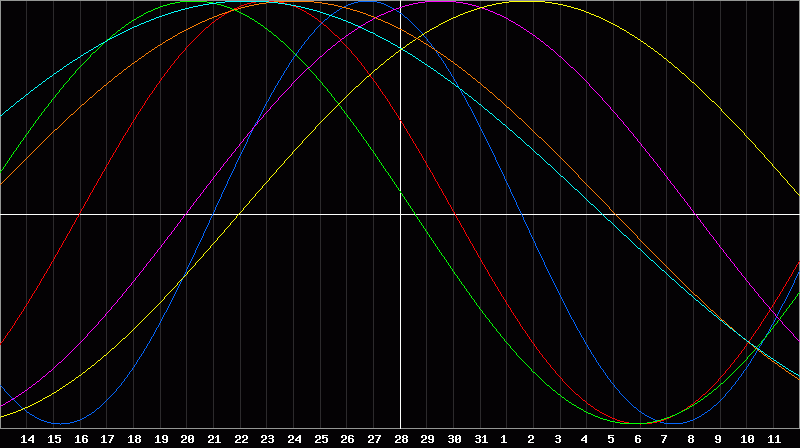 Biorhythm Chart